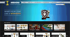 Desktop Screenshot of kadsons.com